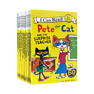 ICR i can read系列多册合售英文原版 小饼干狗皮特猫小毛人小怪物小手套漂亮南希小马宝莉 3-6岁英语绘本早教读物共读 分级阅读