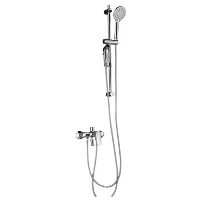 九牧卫浴简易花洒淋浴器宿舍洗澡莲喷头带喷枪简易升降花洒35324