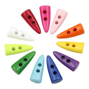 三爱彩色树脂大衣牛角扣羊角扣毛衣纽扣童装钮扣装饰扣子服装辅料