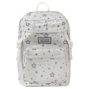 YZ高颜值星星设计双肩包女初高中学生校园书包大容量多兜旅行背包