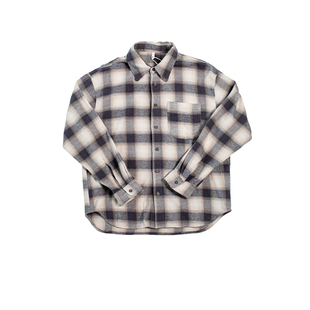 【手感如撸猫般治愈】几立 温暖的纯棉磨毛色织格子情侣款衬衫