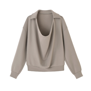 COMMMON VALUE「 禅 Pāra 」奥地利兰精莫代尔卫衣宽松荡领上衣