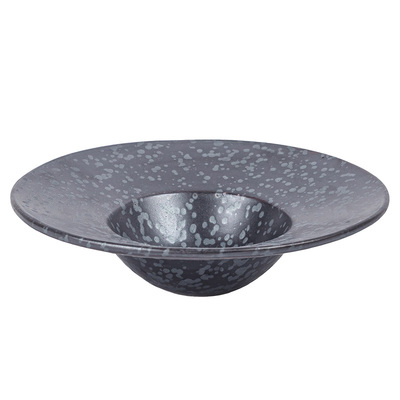 做旧陶瓷意面盘哑光菜碗沙拉碗