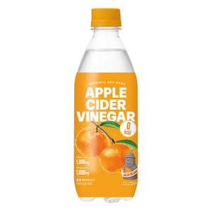 韩国进口苹果醋味碳酸饮料500ml