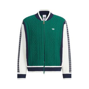 Adidas阿迪达斯三叶草男装2025冬季新款RS U CARDIGAN外套KS5962