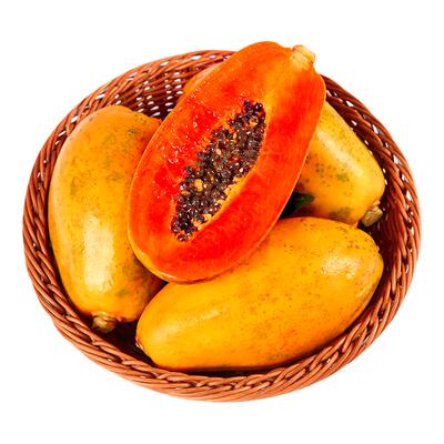 红心牛奶木瓜新鲜水果当季树上熟自然熟9斤整箱包邮冰糖心青木瓜