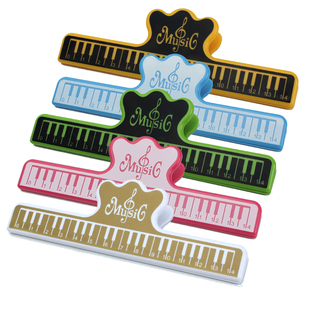 包邮新款高档谱夹子曲谱钢琴谱提琴谱乐谱夹多色学生文件夹小清新