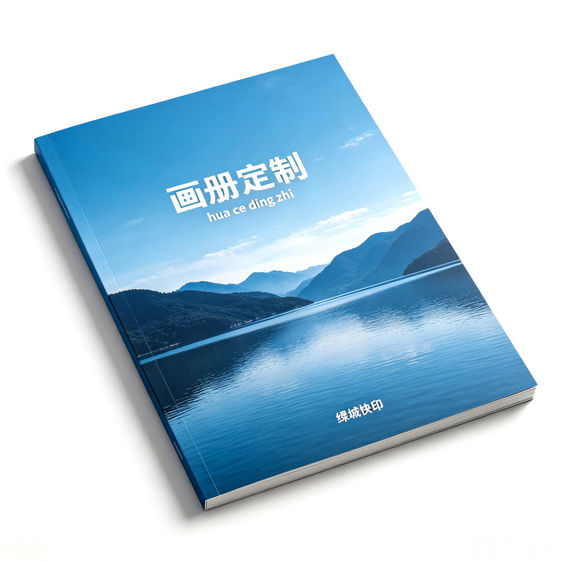 精美画册单双面A4铜版纸过膜烫金