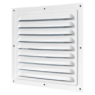 铝合金铝百叶窗外墙通风排出风口防雨风罩透气冲孔散热格栅盖板