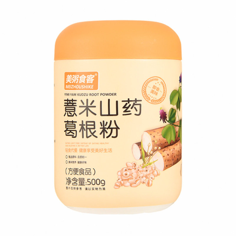 美粥食客薏米葛根山药糊羹铁棍早餐营养食品代餐葛根粉非无糖养胃