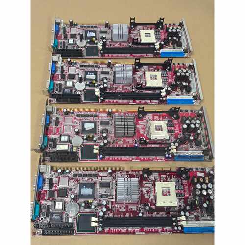 询研华工控机主板PCA6006Rev.A1红板四块一起