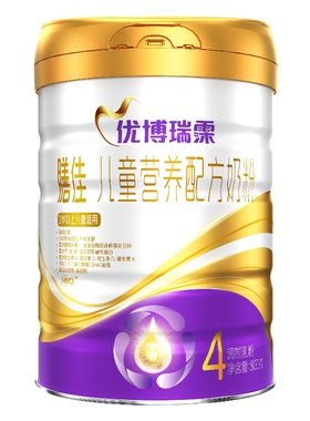 [无权益][25年1月生产]圣元优博瑞霂膳佳儿童营养配方4段奶粉800g