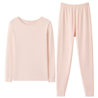 红豆女士内衣精梳纯棉秋衣秋裤薄