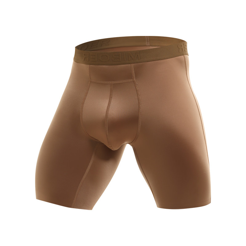 男生运动健身高弹裤防磨腿四角裤