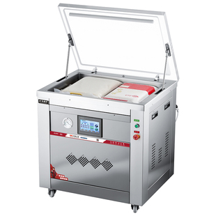 安盛科大米真空米砖包装机全自动两面整形机杂粮手提袋大型商用