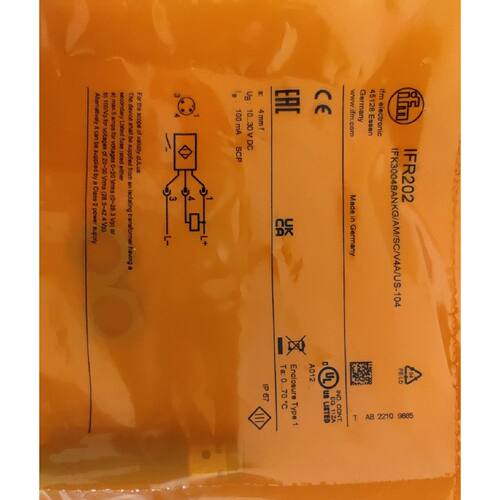 议价易福门IFR202（M12）接近开关 品牌多渠道广型号全！请多询价