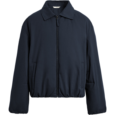 西班牙单！翻领棉服夹克厚外套