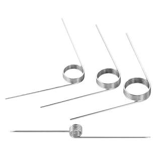 弹簧钢扭簧304不锈钢配件回力弹压扭转夹子90-180机械钢丝0.3-4.5