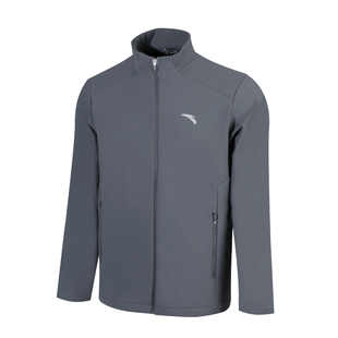 安踏外套男款2026新款春季梭织防风立领加厚休闲夹克加绒运动风衣