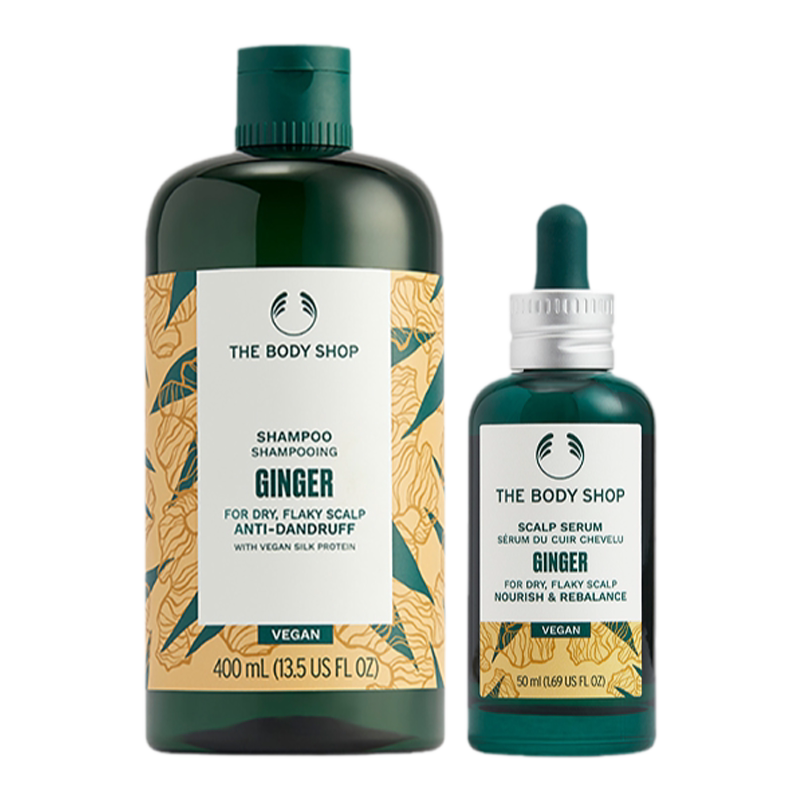 Thebodyshop生姜洗发水固发