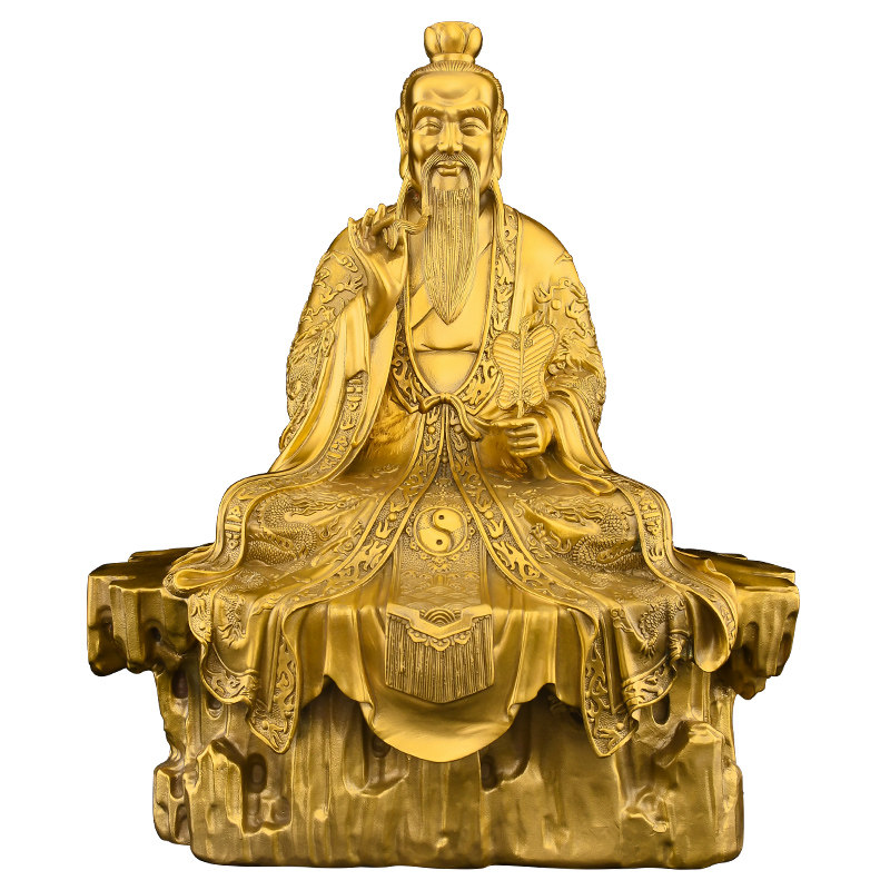 黄铜太上老君神像大号