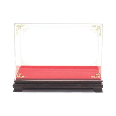 红木玻璃罩佛像亚克力防尘罩子