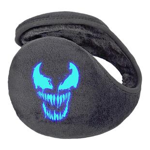 耳套男童冬季加厚毛绒耳暖男孩宝宝护耳捂小孩耳帽学生防冻耳罩龙