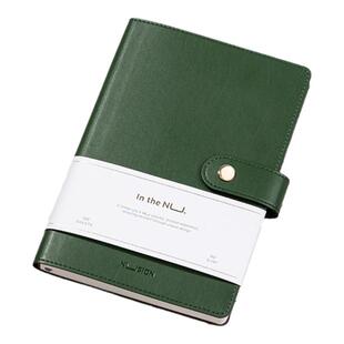 Nusign纽赛皮面本子笔记本厚本子学生作业本日记本商务办公本手帐本考研学习得力简约高品质记事本