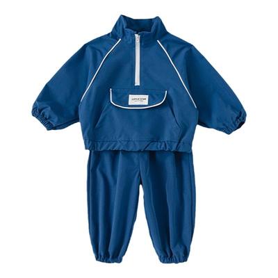 儿童冲锋衣套装帅气时髦春秋衣服