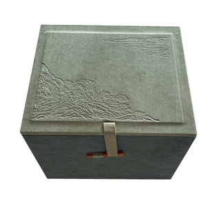 两才盖碗一杯一碟茶具高档精美锦盒木盒礼品盒包装定制订制定做