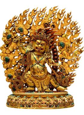 欧斯特释迦族金刚手铜像装饰摆件