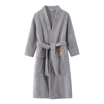 保暖居家睡袍浴袍舒适加厚