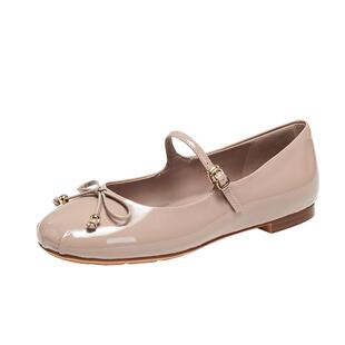 思加图2026新款法式优雅玛丽珍鞋平底鞋浅口鞋单鞋女鞋子B2373AQ6