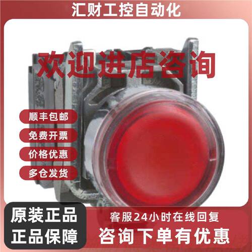议价施耐德原装进口 XB4BW34M5 XB4BW34B5 XB4BW34G5 带灯按钮 现