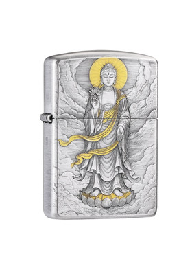 zippo打火机大日如来送男友礼物