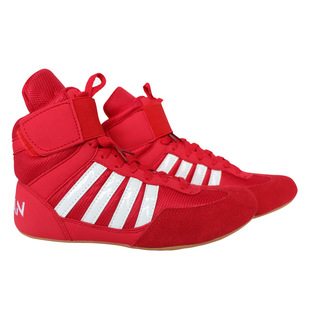 摔跤鞋男女训练鞋牛筋底拳击鞋中帮高帮低帮散打专用鞋搏击深蹲鞋