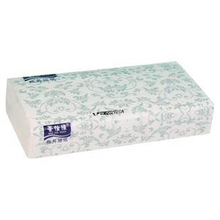 海鸿60软长抽纸餐巾纸巾卫生纸擦手纸酒店宾馆客房餐厅商用100包
