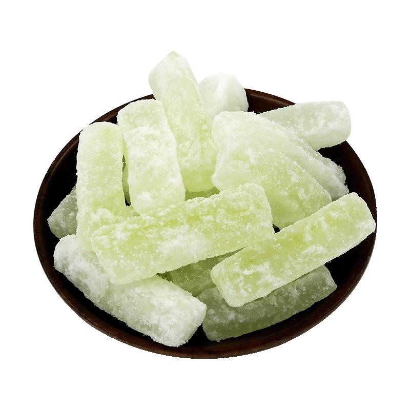 新货冬瓜糖500g老式传统冬瓜条手工丁砖干大块月饼馅小包装商用