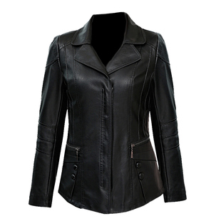 2025年新款皮衣女洋气外套妈妈装皮夹克中老年女春秋PU皮时尚大码
