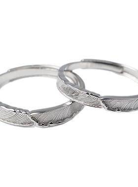 原创足银999免费刻字情侣对戒