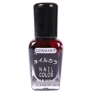 纯黑色指甲油补车漆纯白色涂手涂脚显白快干免烤防水持久不可撕无