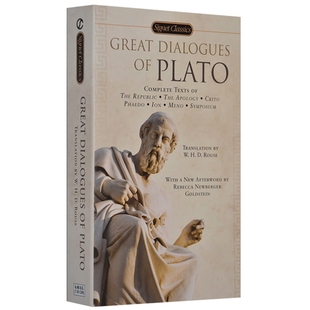 柏拉图对话录 英文原版 Great Dialogues of Plato 理想国英文版 经典哲学名著英语书籍 正版进口英语书