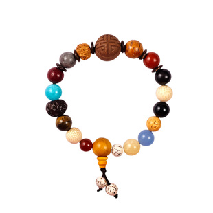 【灵隐仙踪】杭州灵隐合香珠十八籽手串正品18子籽多宝手链旗舰店