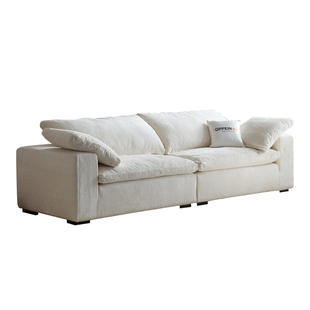 欧派布艺沙发客厅2026年新款cloud云沙发奶油侘寂风模块莱恩沙发