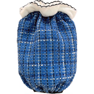 新款小香风袖套短款棉衣护袖头女款冬季加厚时尚洋气手袖防脏套袖