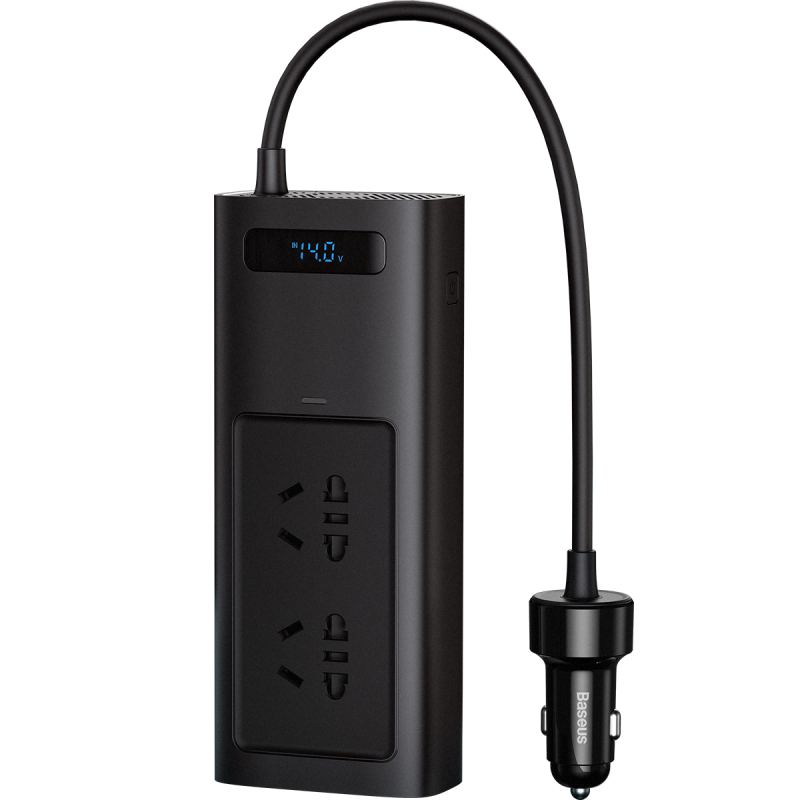 倍思车载逆变转换器220v大功率