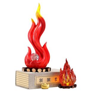 红红火火招财摆件客厅玄关电视柜玄关办公室装饰开业乔迁新居礼品