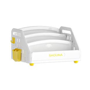 儿童书架大容量绘本架飘窗桌面置物架简易阅读架宝宝玩具收纳盒