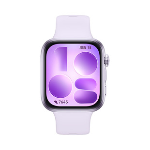 馥裕适用华为fit5保护膜watchfit5pro手表膜Fit4曲面全屏覆盖4pro防刮全包边智能表盘fit3抗摔全胶陶瓷秒贴膜