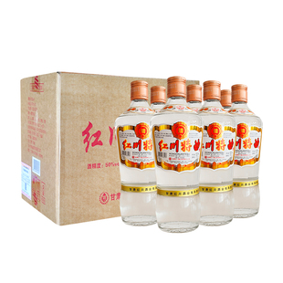 甘肃白酒 50度红川特曲精浓香型白酒500ml*6瓶 红川酒 口粮酒纯粮